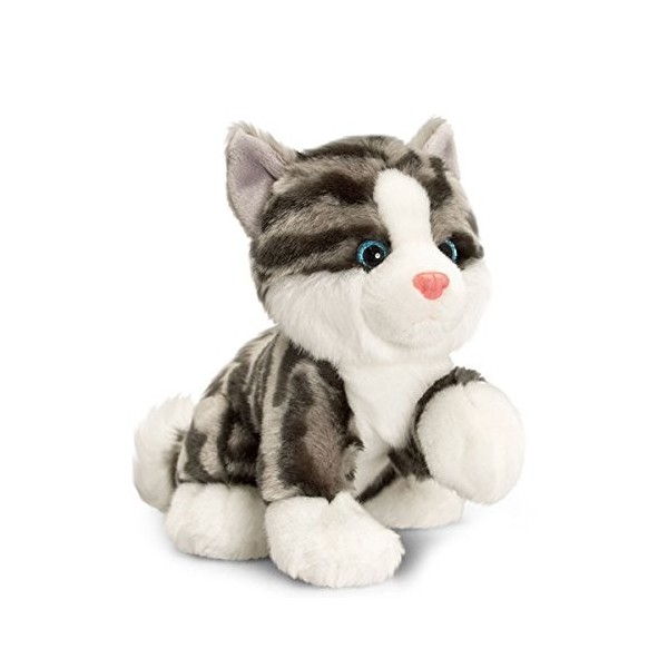 Keel 25 cm pose Gris Sparkle Eye Cat