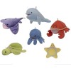 DOMIVA - Lot DE 6 Peluches DE Bain Assorties