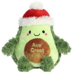 Aurora Witty Just Sayin AVO - Animaux en peluche - Personnages expressifs - Idées cadeaux insolites - Vert - 27,9 cm