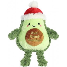 Aurora Witty Just Sayin AVO - Animaux en peluche - Personnages expressifs - Idées cadeaux insolites - Vert - 27,9 cm