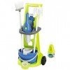 Jouets Ecoiffier - 1769 - Chariot de ménage pour enfants CleanHome avec balai espagnol, seau équipé d’une essoreuse, balai, a