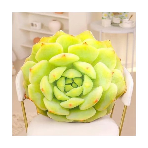 NOpinz Nouveau Réaliste Succulent Peluche Jouets Poupée Douce Créatif en Pot Fleur Coussin Fille Enfants Cadeaux 75cm A
