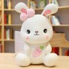 Nouveau Kawaii Chaud Lapin en Peluche Animal Jouet Oreiller Canapé Retour Peluche Jouet Enfants Oreiller Cadeau D’Anniversair