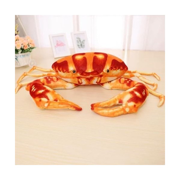 Crabe Peluche Jouet Dessin Animé Crabe Créatif en Peluche Animal Poupée Home Decor Jouet Canapé Oreiller Enfants Garçon Cadea