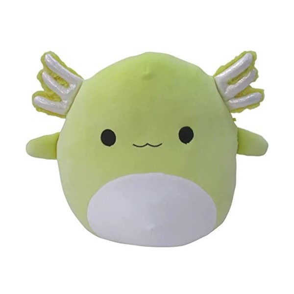 Squishmallow Kellytoy Peluche officielle Sea Life Squad Squad - Jouet en peluche souple Treyton Axolotl, 12,7 cm 