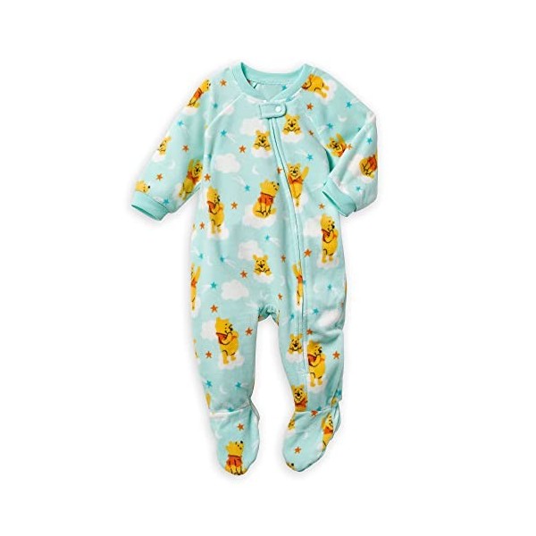 Disney Winnie The Pooh Stretchie Sleeper for Baby 3-6 MO Multicolored