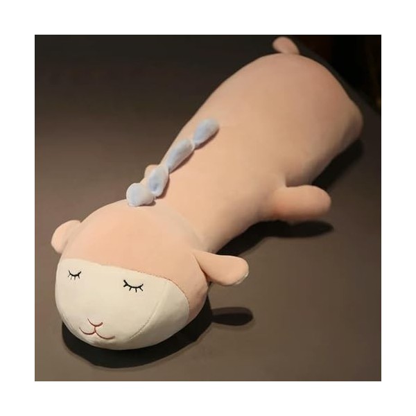 GagaLu Mignon Mouton Doux Vache Oreiller Peluche Jouet en Peluche Hippopotame Bureau Sieste Sommeil Oreiller Cadeau Poupée En