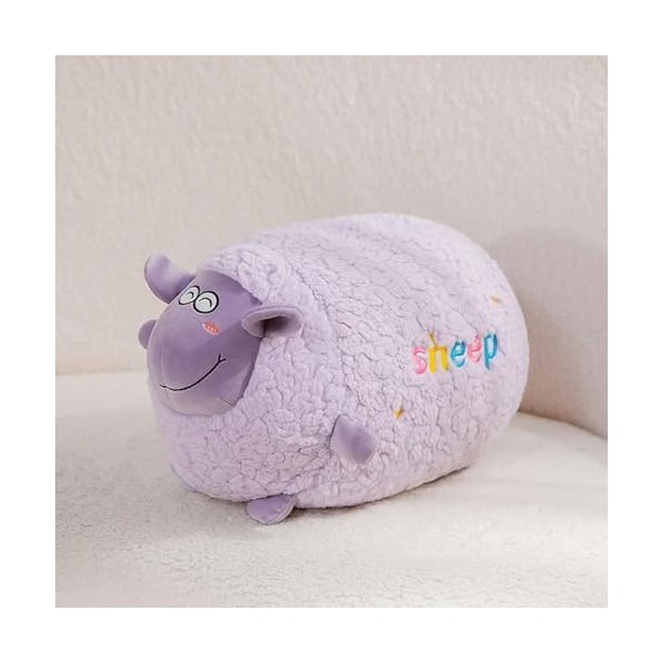 Mouton Moelleux Animal Peluche poupée Souriant Heureux Kawaii Mignon Prairie Animal Peluche Jouet Hiver Enfants Cadeaux 40cm 