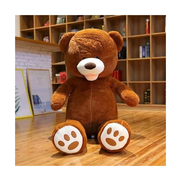 PaMut Ours géant en Peluche Ours en Peluche Grande Taille poupée Animal en Peluche Cadeau de la Saint-Valentin pour Les Fille