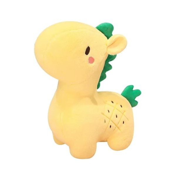 NOpinz Mignon Jouet en Peluche poupée Ananas Cheval Peluche Jouet Kawaii Oreiller Jouet Enfants Fille Mignon Cadeau Anniversa