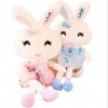 JICIMAOYI Jupe de fée de Fleur Lapin Peluche Jouets wearskirts poupée de Lapin envoyant des Enfants Filles Cadeau créateur d