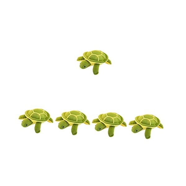 6 Figurine Tortue Articulée 10 Cm – Toppers Cupcake Anniversaire Tortue Pour Gâteau Et Déco