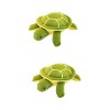 ABOOFAN 5 Pièces Jouet Tortue Confortable Jouet De Tortue Domestique Jouet Tortue Kawaii Animal Domestique en Peluche Jouet e