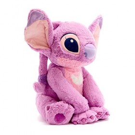Disney Store – Grande peluche Angel officielle en tissu doux au toucher avec détails brodés, convient à tous les âges, 53 cm