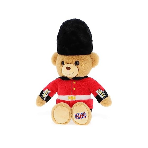 Keel Toys Ours en Peluche Soldat de la Garde Royale 19 cm