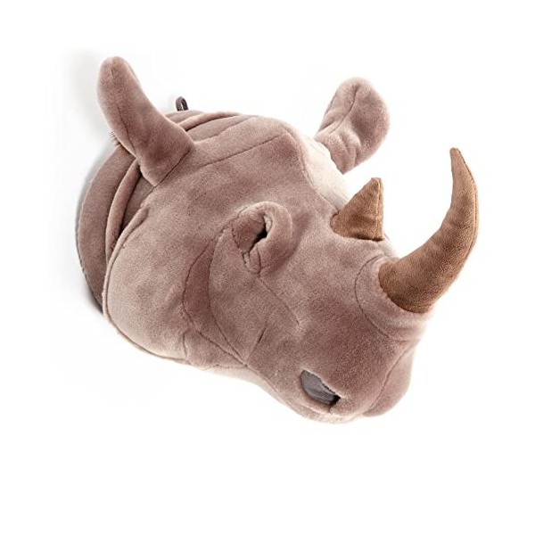 Linnea Peluche trophée Rhinocéros Michael Collection Savane