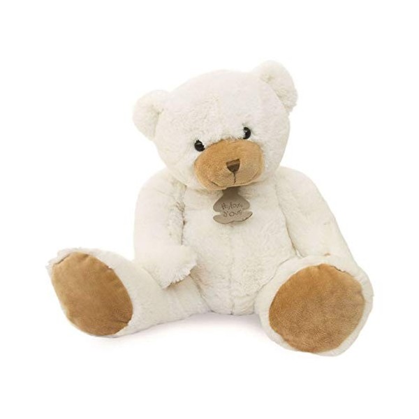 Histoire dours - Peluche Ours - 50 cm - Ivoire - Cadeau Enfant - Calinours - HO1340