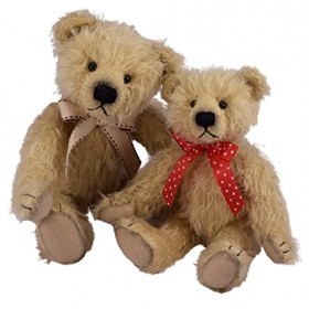 Ours Karl de Clemens Mohair, 20&nbsp;cm, Ours en Peluche de Collection, édition limitée