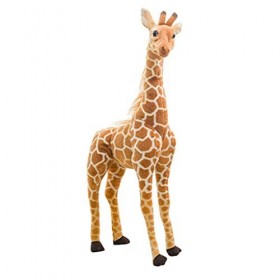 xiangshang shangmao Poupée géante en Peluche Girafe Stand Jouet Coton Animal Doux Enfant Enfant Cadeau de Noël
