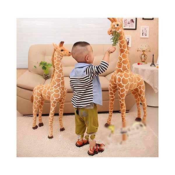 xiangshang shangmao Poupée géante en Peluche Girafe Stand Jouet Coton Animal Doux Enfant Enfant Cadeau de Noël