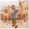 xiangshang shangmao Poupée géante en Peluche Girafe Stand Jouet Coton Animal Doux Enfant Enfant Cadeau de Noël