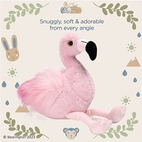 Bearington Collection Fifi Flamingo Peluche 8,5 Pouces