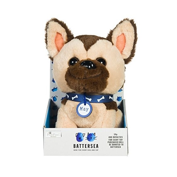 Posh Paws 12380 Battersea Home Peluche pour Chien et Chat, Souple, Marron