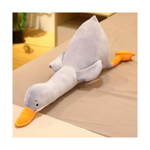 Mignon Fluffy Goose Peluche Jouets Animal Bébé Accompagnant Poupées en Peluche Confort Poupées Oreiller Doux Nordic Home Deco