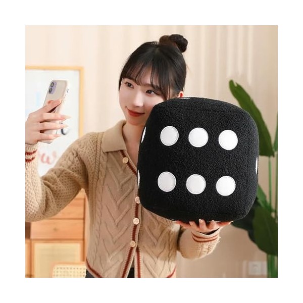 SaruEL Porte-clés en Peluche, dés, Coussins à Pois, décorations de Chambre, Sacs à Main Kawaii, Breloques, Jouets éducatifs p