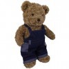 TEDDY HOUSE Ours en Peluche câlin et câlin Toby Bär en Marron avec Un Jean 57 cm 22 "