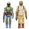 Star Wars Retro Collection, Pack de 2 Chasseurs de Primes, Boba Fett et Bossk de 9,5 cm, lempire Contre-Attaque