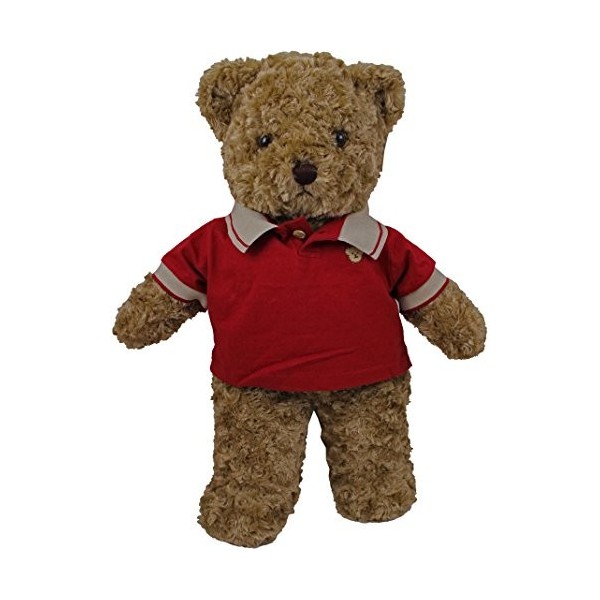 TEDDY HOUSE Ours en Peluche câlin et câlin Toby Bär en Marron avec Polo 57 cm 22 "