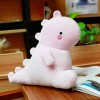 LfrAnk Super Doux Mignon Dinosaure Peluche poupée Dessin animé Peluche Animal Dinosaure Jouet Enfants câlin poupée Oreiller d