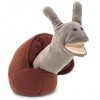 Folkmanis Snail Hand Puppet,Brown/Grey