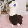 WDYGWQ Peluche en Peluche dalpaga, Oreiller en Peluche danimaux dalpaga, Coussin Moelleux Doux, Cadeau Super Kawaii, propi