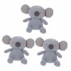 ibasenice 3 Pièces Poupée Koala Peluches Jouet Koala Jouets pour Lapins Jouets De Lapins Cadeaux De Réconfort Koala en Peluch