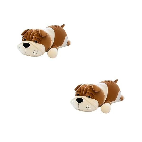 Homoyoyo 3 Pièces Poupée Sharpei Peluches pour Chiens Jouet en Peluche pour Chien Cadeau De Saint Valentin Copains Câlins Kaw