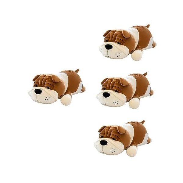 Homoyoyo 3 Pièces Poupée Sharpei Peluches pour Chiens Jouet en Peluche pour Chien Cadeau De Saint Valentin Copains Câlins Kaw