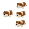 Homoyoyo 3 Pièces Poupée Sharpei Peluches pour Chiens Jouet en Peluche pour Chien Cadeau De Saint Valentin Copains Câlins Kaw