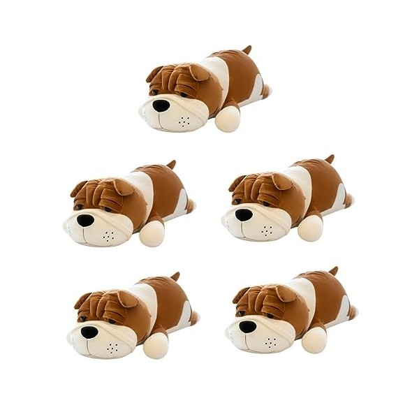 Homoyoyo 3 Pièces Poupée Sharpei Peluches pour Chiens Jouet en Peluche pour Chien Cadeau De Saint Valentin Copains Câlins Kaw