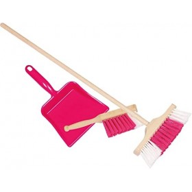 Toys Pure - 2041926 - Outillage De Jardin Pour Enfants - Pelle Et Balai En Rose