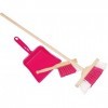 Toys Pure - 2041926 - Outillage De Jardin Pour Enfants - Pelle Et Balai En Rose