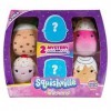 Squishville- Sweet Tooth Squad Lot de 6 squishmallows 5 cm, SQM0216, Multicolore