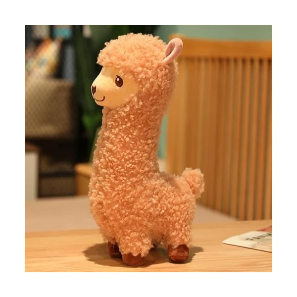 EacTEL Nouveau Kawaii Peluche Camel Laine Polaire Enfants Jouets Peluche Animaux Doux Peluche Réaliste Mouton Oreiller Cadeau