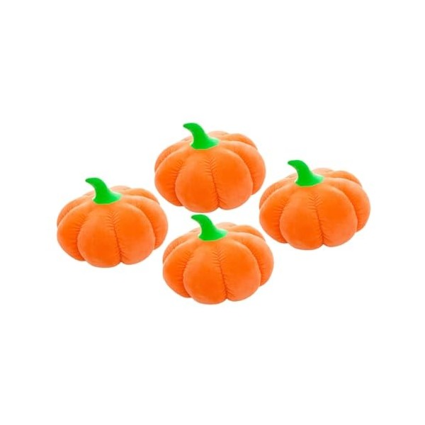 Toyvian 2 Ensembles Oreiller De Citrouille Décoration dhalloween Peluches Oreillers dhalloween Canapé Oreillers Jouets dha