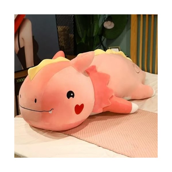 NOpinz Nouveau câlin Mignon Dinosaure Peluche Jouet en Peluche Dessin animé Animal tricératops Peluche poupée Petit ami Oreil