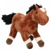 Pferd Pferdchen Pony peluche cheval * env. 25 cm de long * peluche doudou