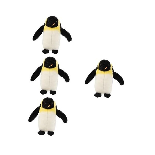 ibasenice 4 Pièces Poupée Pingouin Peluche Pingouin Cadeaux De Pingouin Jouets De Pingouin en Peluche Animaux en Peluche De L