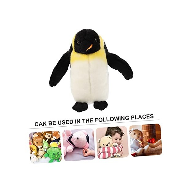 ibasenice 4 Pièces Poupée Pingouin Peluche Pingouin Cadeaux De Pingouin Jouets De Pingouin en Peluche Animaux en Peluche De L