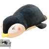 Eastuy Jouet en Peluche lesté | Animal en Peluche Pingouin - Oreiller Mignon oreillers en Peluche étreignant Oreiller, Jouet 